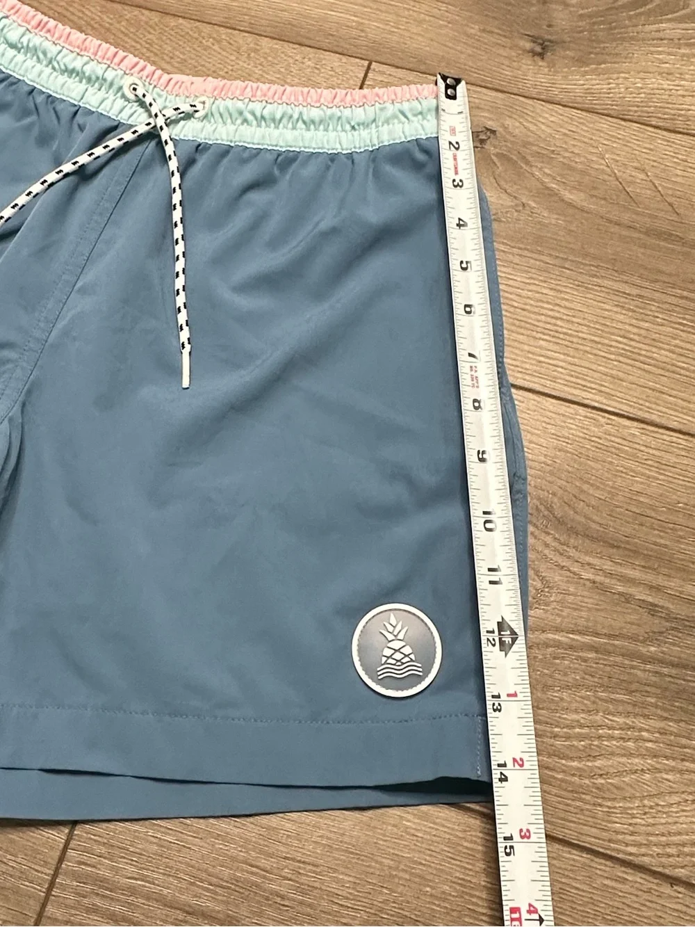 Chubbies 5.5” Gravel Roads Swim Trunks Boxer Liner Blue Size Small